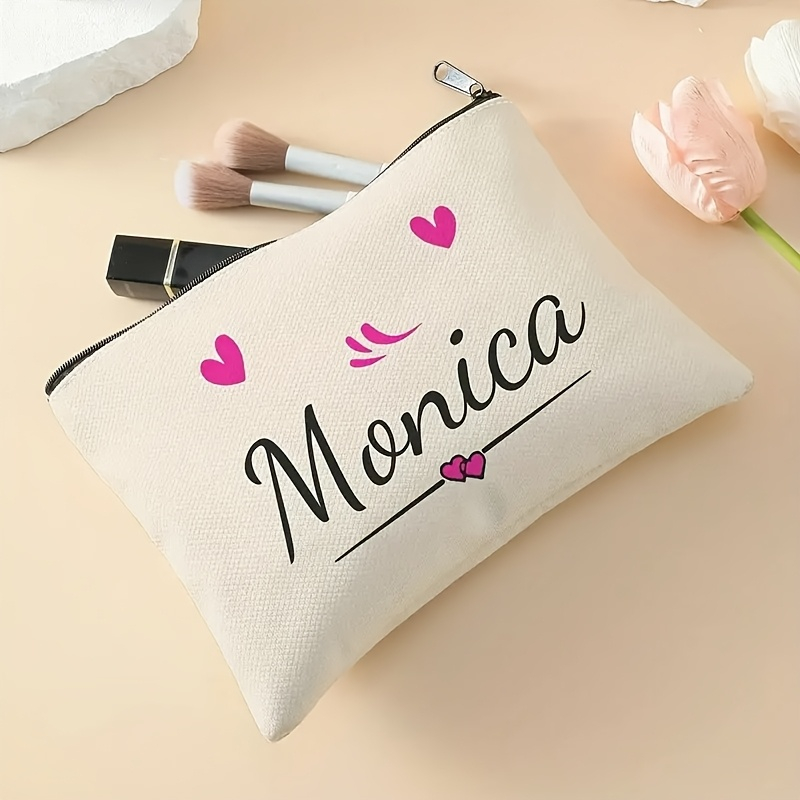 Beauty Makeup Names - Tas Makeup Resleting Personalisasi Nama Kustom,