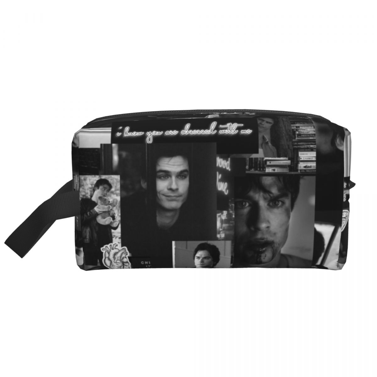 Beauty Makeup Diary - Tas Perlengkapan Mandi Damon Salvatore Kustom