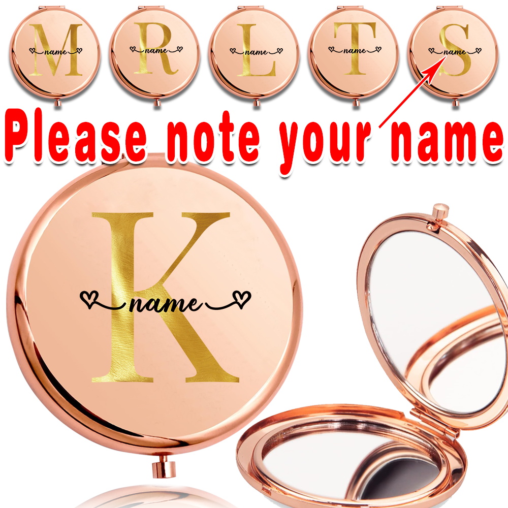 Beauty Makeup Names - Logam Portabel nama kustom cermin rias