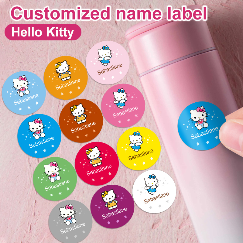 Beauty Makeup Names - Stiker Nama Hello Kitty Kustom -