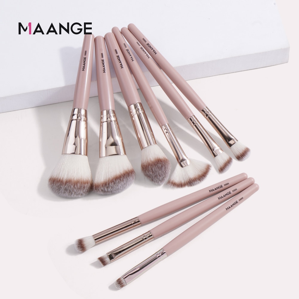 Beauty Makeup Background - Maange Set kuas rias wajah Foundation