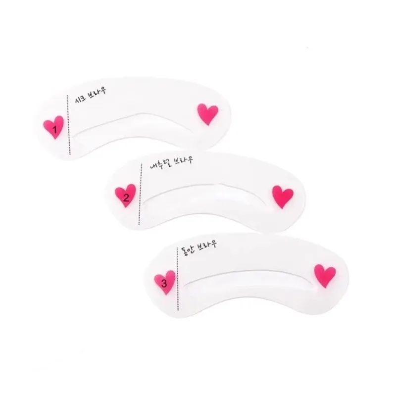 1/2/4/6Set Stensil Alis Dapat  - Beauty Makeup Tools Set ulasan dan harga