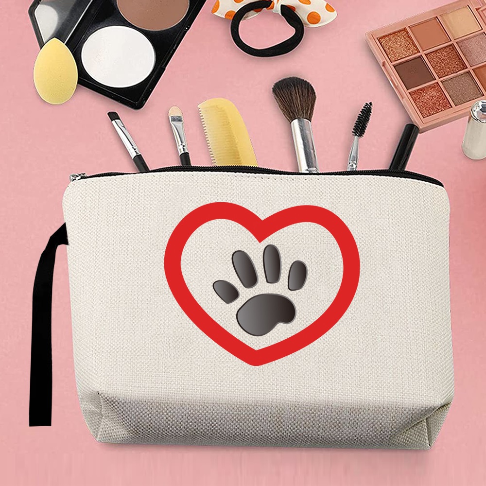 Tas Makeup Kanvas Custom Nama  - Beauty Makeup Names ulasan dan harga