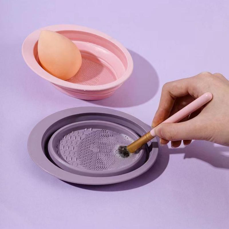 Kotak Pembersih Kuas Makeup Si - Beauty Makeup Background ulasan dan harga