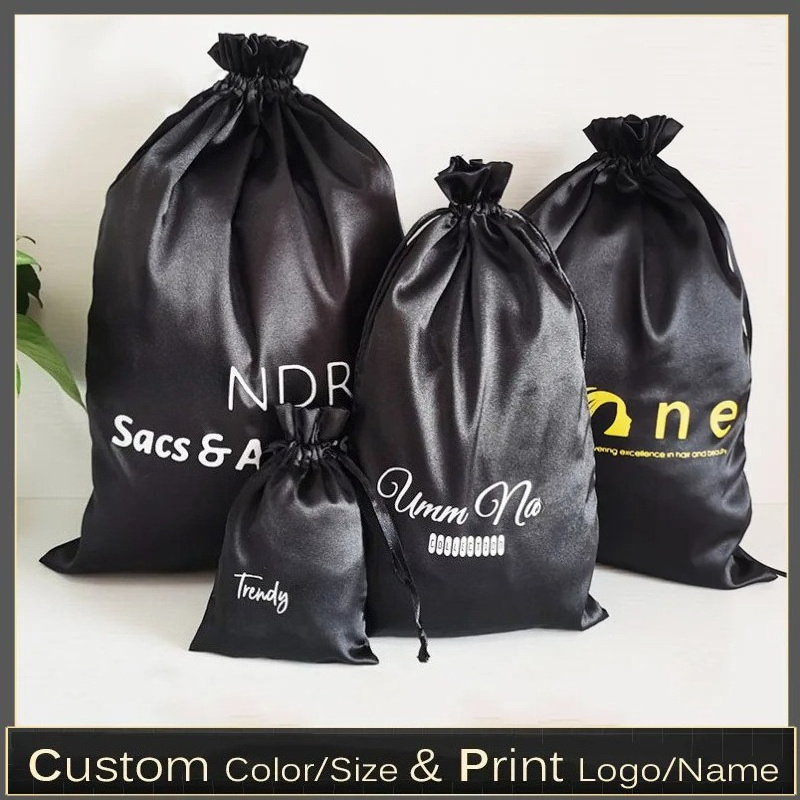 Logo Kustom Tas Tali Satin Sut - Beauty Makeup Events ulasan dan harga