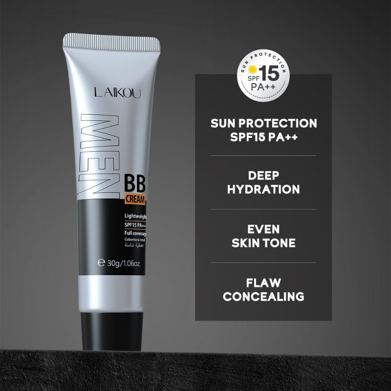 Krim BB Pria SPF15 PA++ Cakupa - Concealer Full Coverage ulasan dan harga