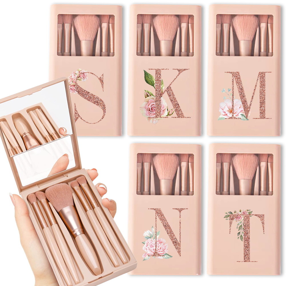 5 Buah Kit Kuas Kosmetik denga - Beauty Makeup Background ulasan dan harga