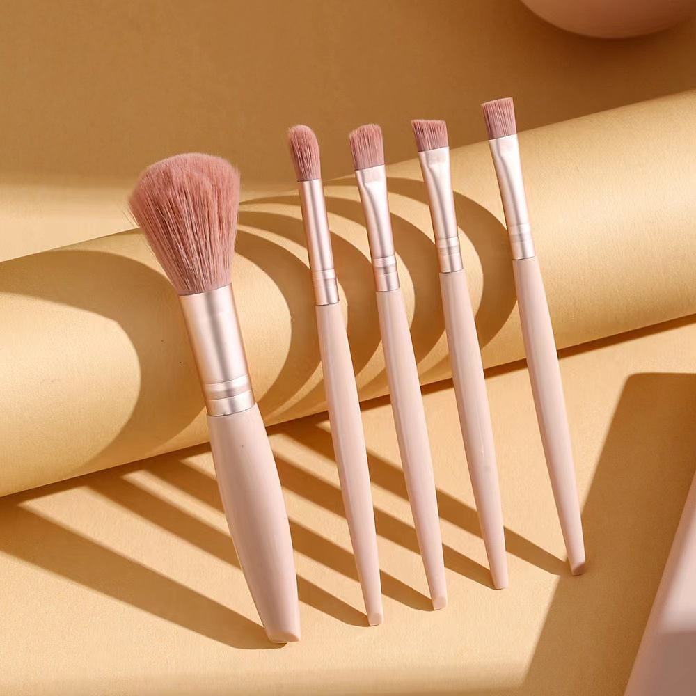 5 Buah Kit Kuas Kosmetik denga - Beauty Makeup Background ulasan dan harga