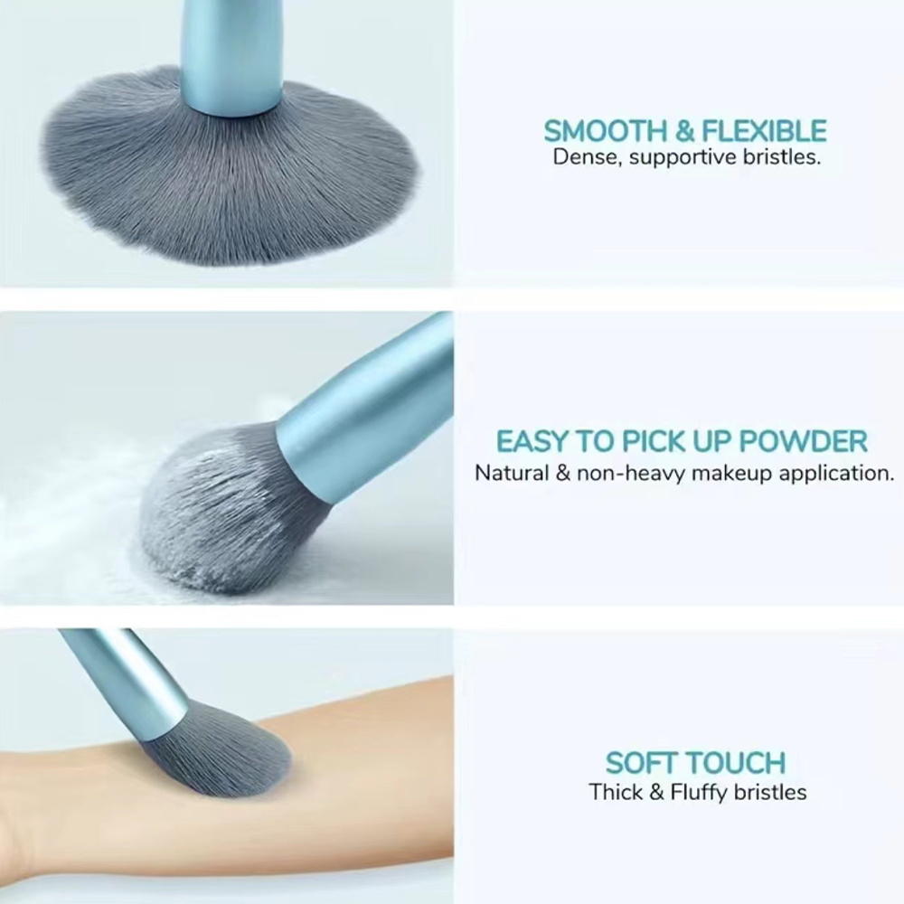 8 Buah Set Kuas Rias dengan Ta - Beauty Makeup Names ulasan dan harga