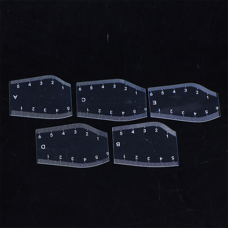 【M】5Pcs Stencil Pembentuk Alis - Beauty Makeup Tools Set ulasan dan harga