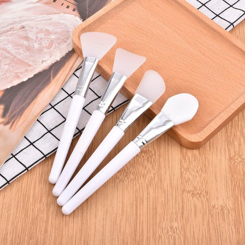 4 Buah/Set Kuas Masker Wajah S - Beauty Makeup Background ulasan dan harga